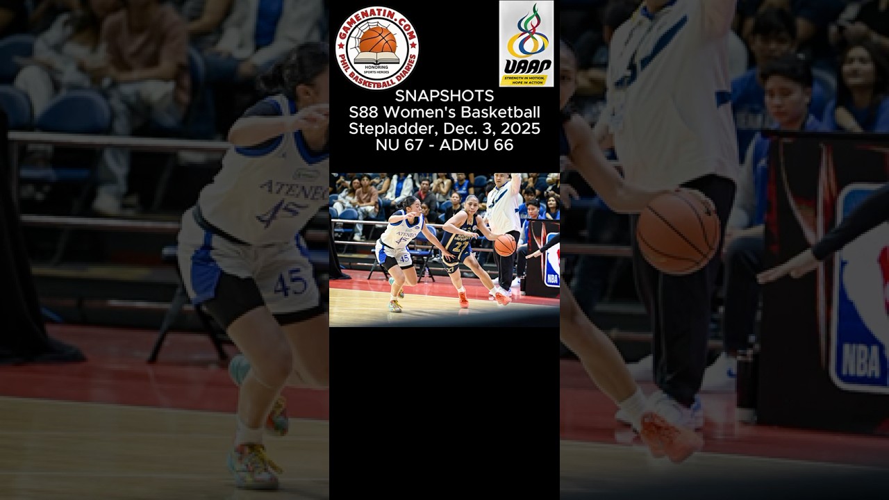 Snapshots: Women's Basketball Final 4 - NU 67 - Ateneo 66