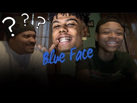 DAD REACTS to BLUEFACE!!!