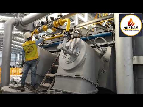 Thi công hệ thống gas công nghiệp cho nhà máy luyện kim Long An