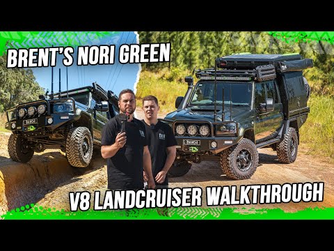 Brent's Nori Green Toyota Land Cruiser 79: The Ultimate Custom 4x4 | Part 2