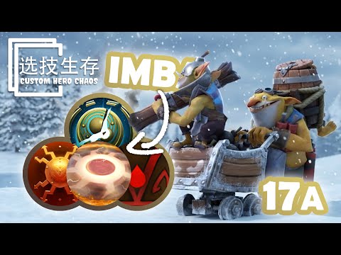 Techies Round 50 With IMBA Skills Combo - Dota 2 Custom Hero Chaos