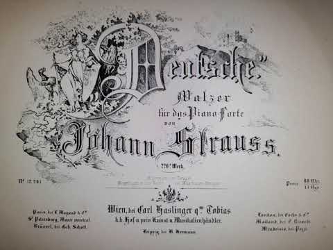 Johann Strauß Sohn - 'Deutsche' Walzer, Op.220