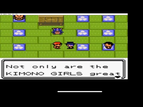 Pokemon Crystal Part 13 Kimono Girls And Eevee