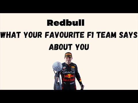 What your favourite F1 Team says about YOU