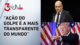 Sem resposta? Moraes diz que vai ignorar sanções de Trump