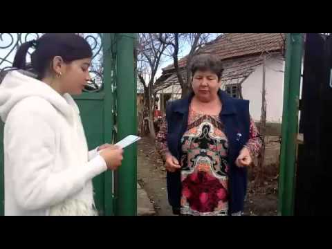 Interviu acordat de doamna Rozental, locuitor al satului Siliştea, Valea Argovei.