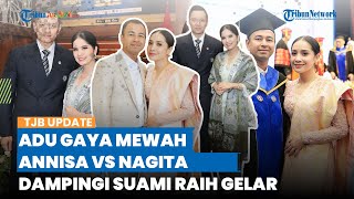 Adu Gaya Mewah Annisa Pohan vs Nagita Slavina Dampingi Suami Raih Gelar Doktor, Kompak Pakai Kebaya