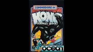 C64 Kong Strikes Back. Longplay. Only 4 levels.