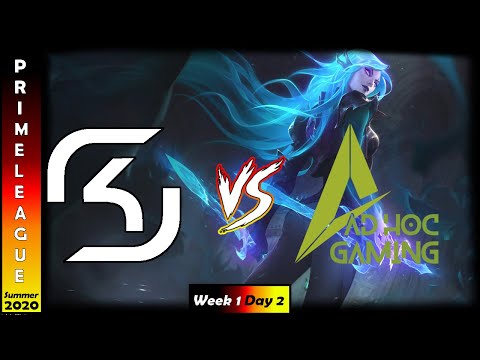 SK Gaming Prime vs ad hoc gaming Highlights | Prime League Pro Division Summer 2020 | Week 1 Day 2