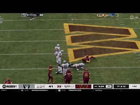 TTT26 Raiders @ Commanders wk 1