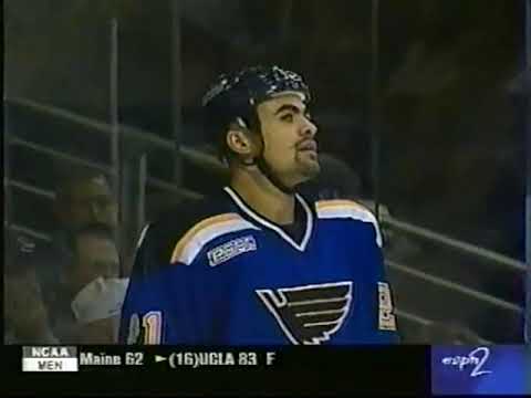 1999-2000 NHL St. Louis Blues vs Phoenix Coyotes