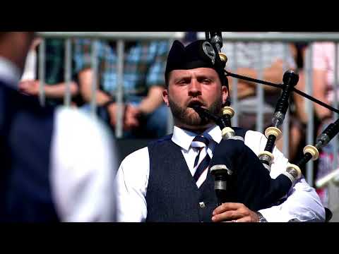Simon Fraser University Pipe Band — Medley Performance — World Pipe Band Championships 2022