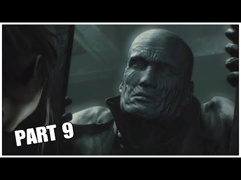 RESIDENT EVIL 2 REMAKE Walkthrough Gameplay Part 9 - TYRANT (RE2 CLAIRE)
