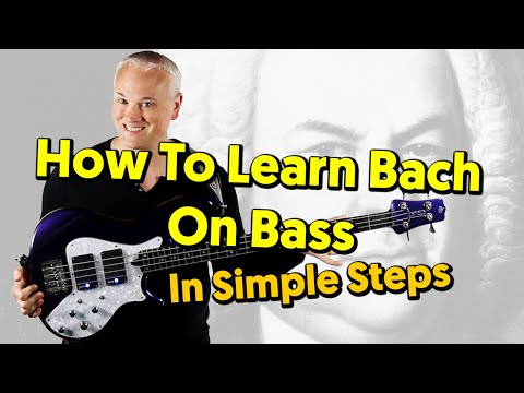 How To Play This Bach Classic On Bass Guitar!