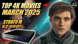 🚨NEW🚨Strato M! Top 4K UHD Movies For March | Last Breath, Opus, Mickey 17 4k Review