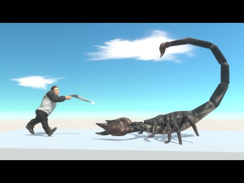 SLOW MO vs SAME SIZE EVERY UNIT - Animal Revolt Battle Simulator