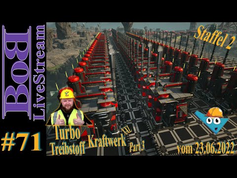 Satisfactory / Staffel  2 / Stream 71 / Turbo Treibstoff Kraftwerk XXL Part 3 / Let`s Play / Deutsch