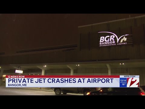 7 people killed after private jet crashes at Maine airport during storm