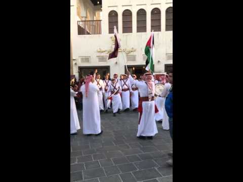 Traditional dance @ Souq Waqif - Doha, Qatar
