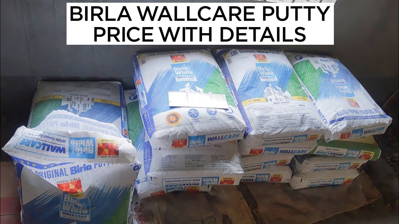 Birla Wallcare putty price with details