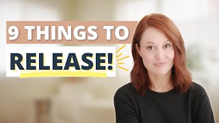 9 Things to declutter for emotional health and happiness