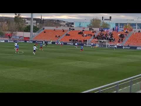 El golazo del Rayo Majadahonda ante el CF Fuenlabrada que le da la victoria y prolonga su liderato