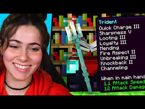 HO MIGLIORATO IL MIO TRIDENTE - MINECRAFT ITA