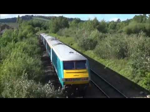 DB 67023 - Cardiff - Holyhead (1W96) at Panteg