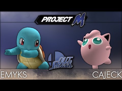 QUT Smash 5 Project M  - WR1 - Emyks (Squirtle) vs Cajeck (Jigglypuff)