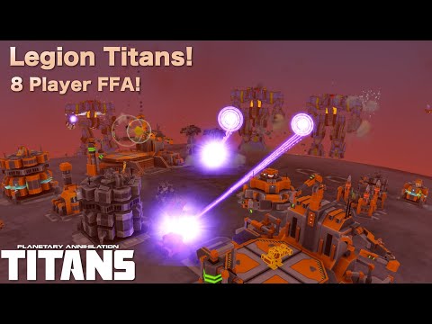Obliterate! - 8 player FFA - Planetary Annihilation Titans
