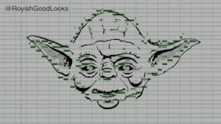Yoda - MIDI Art Drawing