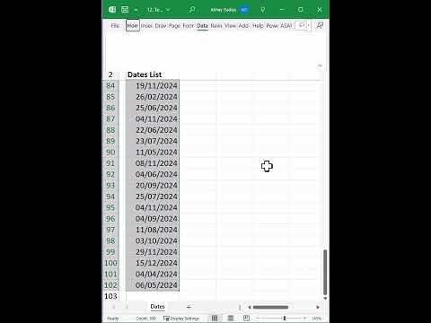 Convert Dates from DDMMYYYY format to MMDDYYYY #exceltips