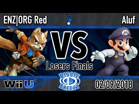 Biggie Breezy: ENZ|ORG Red (Fox) Vs. Aluf (Mario) - LF Smash 4