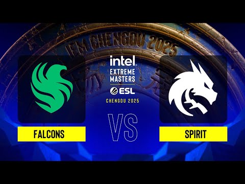 Falcons vs. Spirit - IEM Chengdu 2025 - Group A