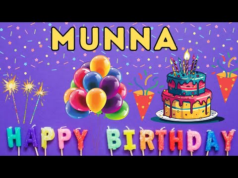 Happy Birthday Munna, Birthday of Munna, Best Birthday Wishes