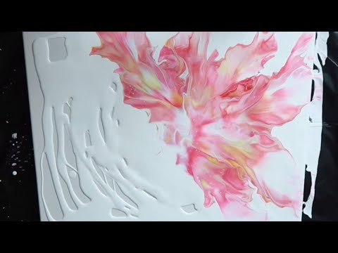 Large Canvas Acrylic Dutch Pour