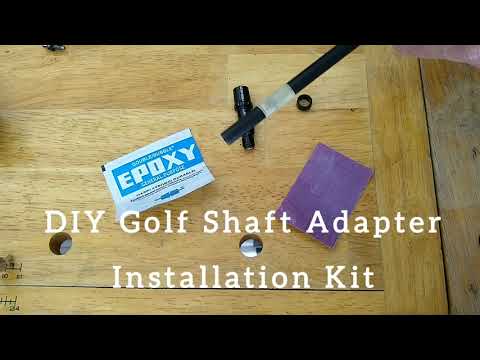 DIY Install Golf Shaft Driver Adapter