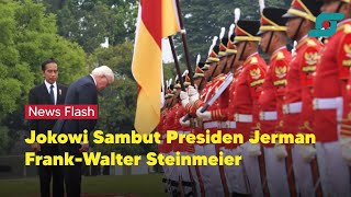 Presiden Jokowi Sambut Presiden Jerman Frank-Walter Steinmeier di Istana Bogor