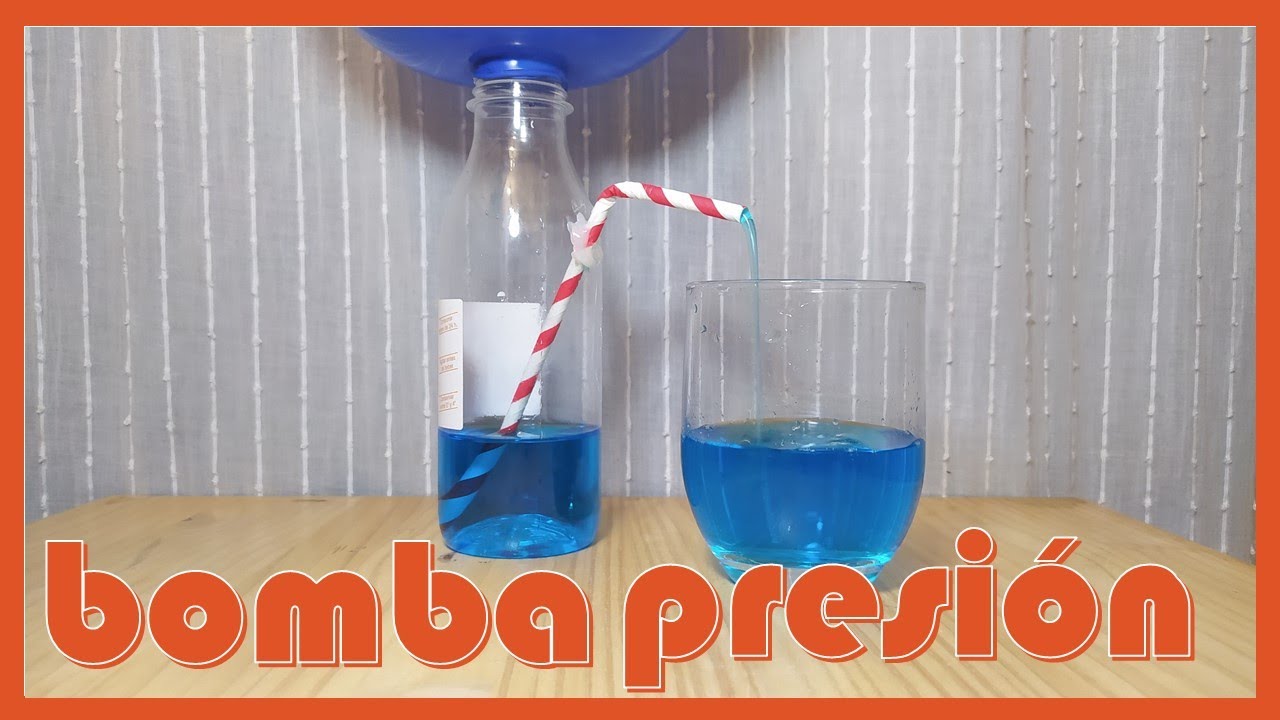 🔬 Experimento: BOMBA PRESIÓN de AGUA. Ley de BOYLE