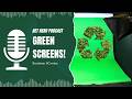 Net Hero Podcast Green Screens