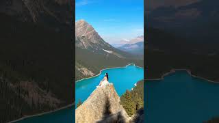 This is why you need to visit Canada 🇨🇦 #banff #peytolake #canada #banffnationalpark