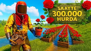 Saatte 300.000 Hurda - 700K Barut Kazandıran Devasa Rust Gül Farm Nasıl Kurulur?