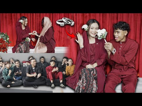 AIREL & NANA SAH BERTUNANG !! - TAHNIAH MAJLIS PERTUNANGAN RASMI !