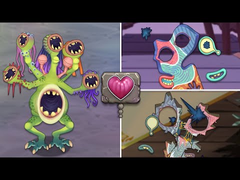 Illoost & Rare Whaill - All Animations, Breeding (My Singing Monsters)