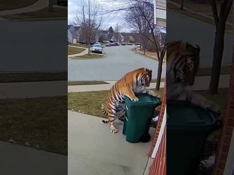 In a Split Second — The Tiger Lunged Without Warning!