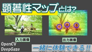 顕著性マップを生成しよう‼【OpenCV・DeepGaze】