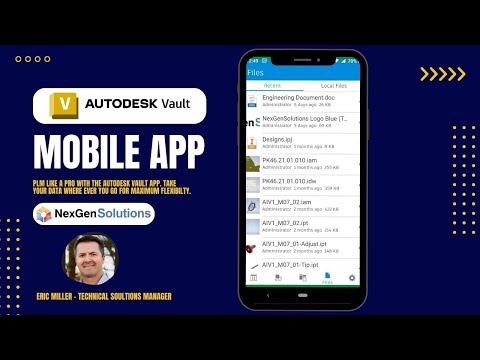 Flexible PLM: The Vault Mobile App