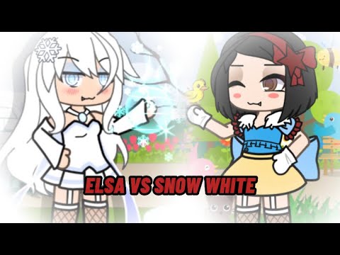 Snow White VS Elsa! |Gacha Rap battle|