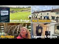 Campervan Stopover: The George, Piercebridge, Roman Bridge & Rachel's childhood memories