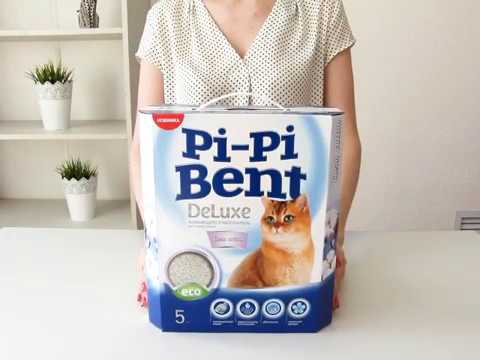 Миниатюра изображения товара Наполнитель для туалета Pi-Pi-Bent Clean cotton (5кг)